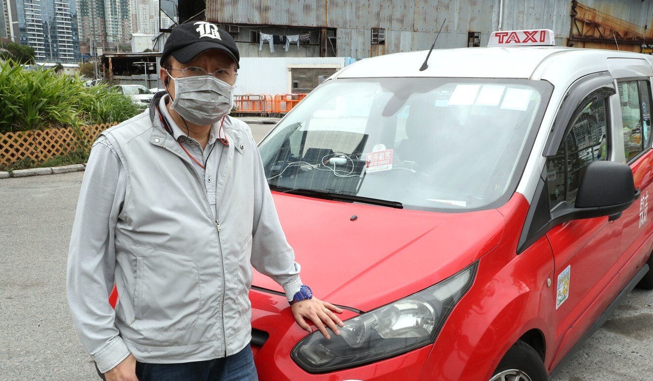 Rough ride for Hong Kong cabbies: incomes shrink as passengers stay home to avoid coronavirus