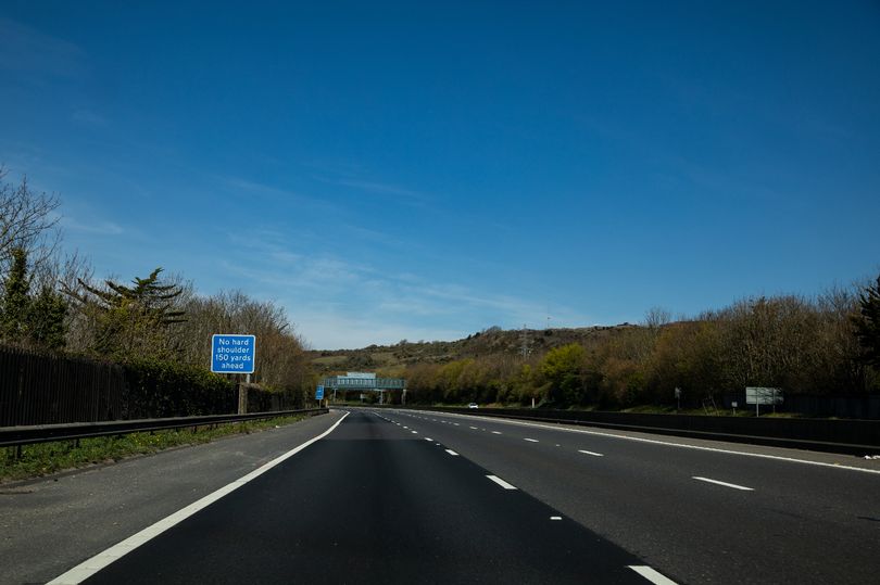 Woman, 40, killed after she was hit by a lorry while walking on M27