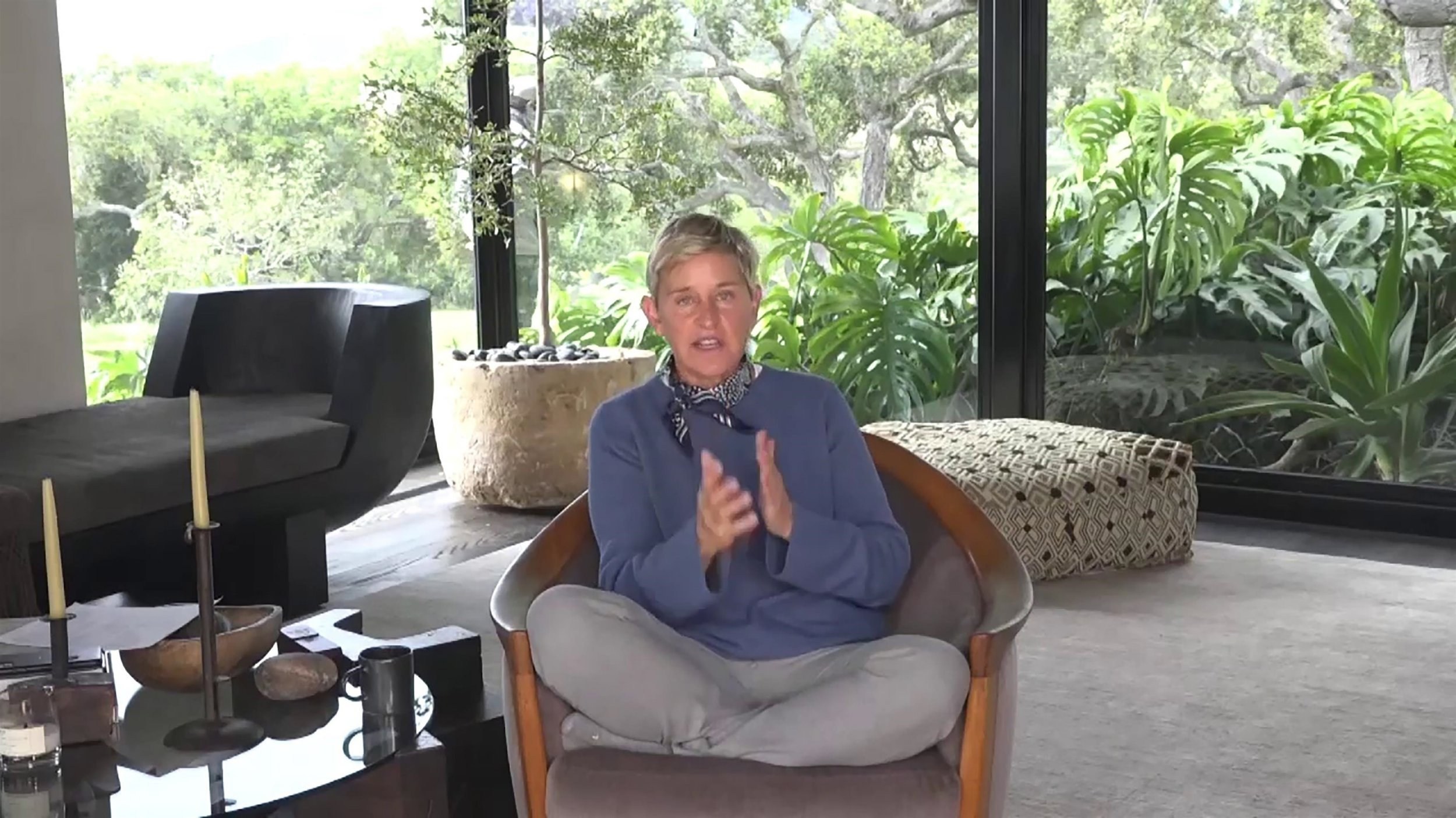 Ellen DeGeneres quietly deletes comment comparing mansion to jail – but remains tight-lipped on backlash