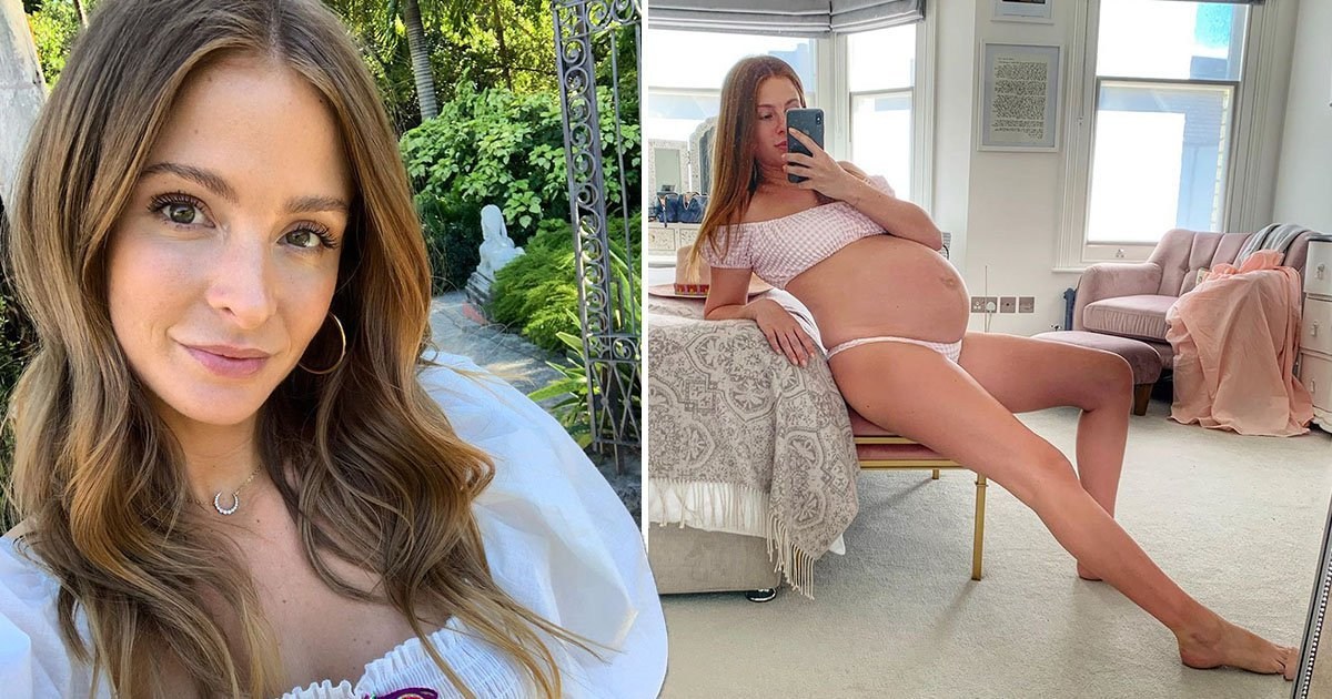 Millie Mackintosh shares bump pic as she admits she’s ‘ready for this chick to hatch’