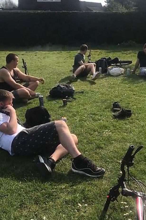 Nurse abused by beer-drinking 'idiots' as she told them to go home