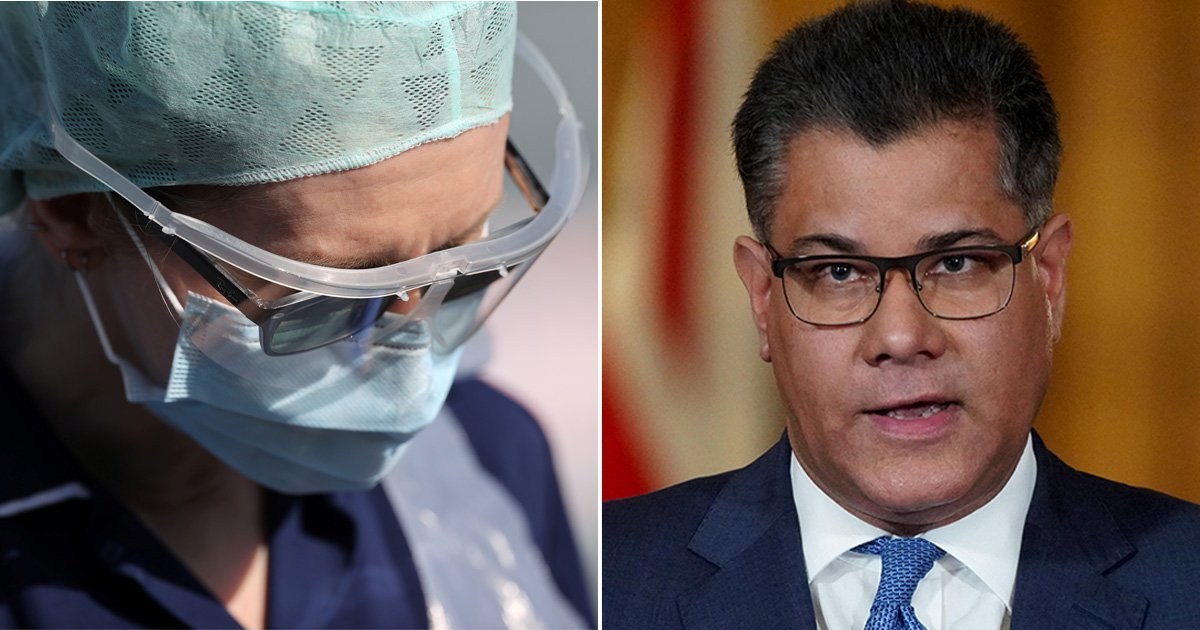 Minister sorry ‘people feel’ NHS doesn’t have enough protective equipment