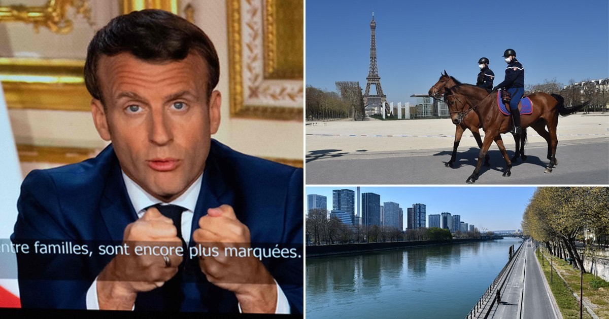 Macron admits French government ‘wasn’t prepared enough’ as he extends lockdown