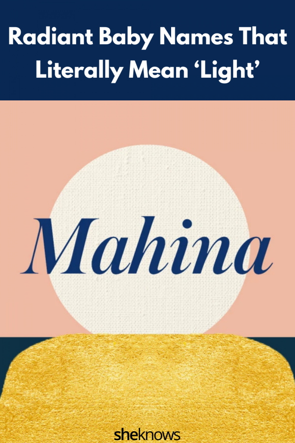 Radiant Baby Names That Literally Mean ‘Light’