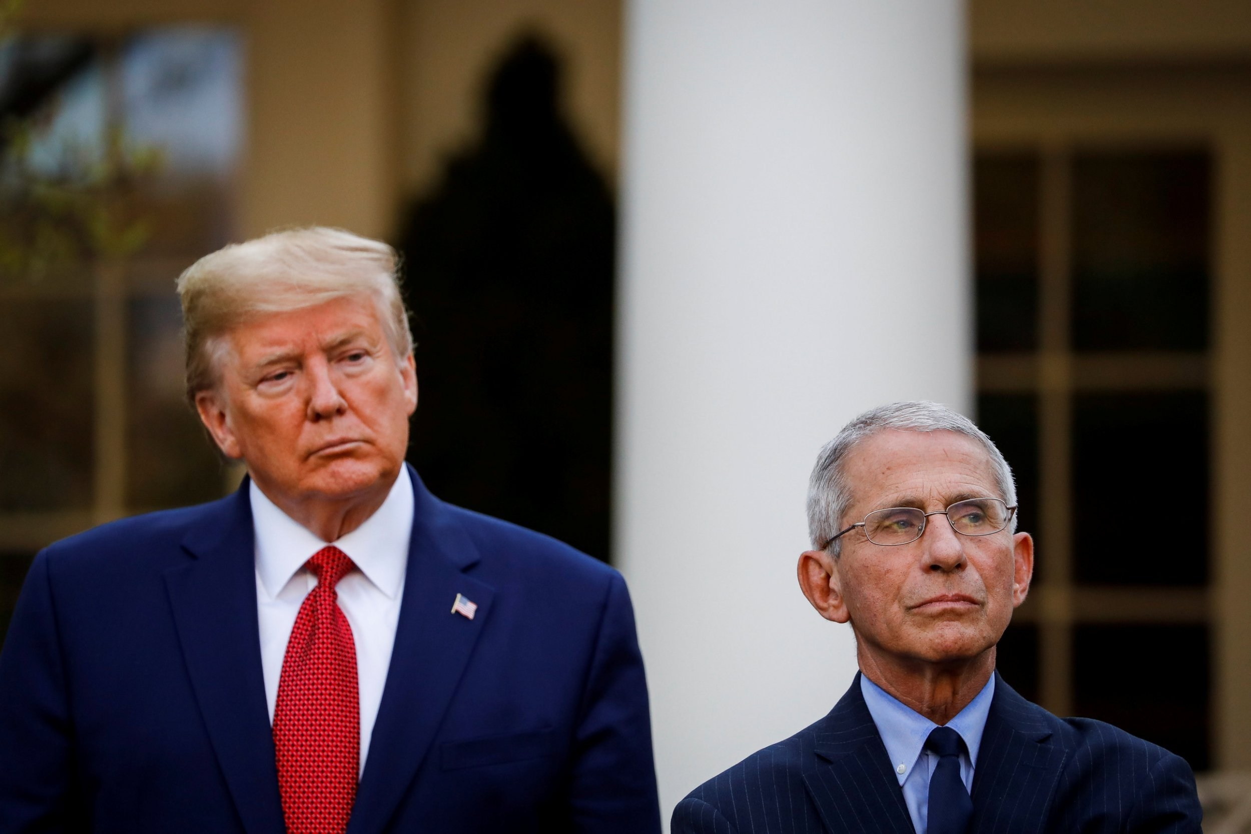 Donald Trump retweets call to fire Dr Fauci then says he will not ax Covid-19 expert
