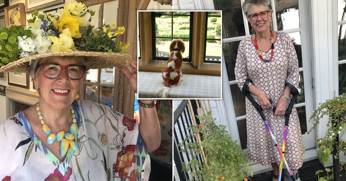 Inside Great British Bake Off star Prue Leith’s beautiful Cotswolds home where she’s self-isolating