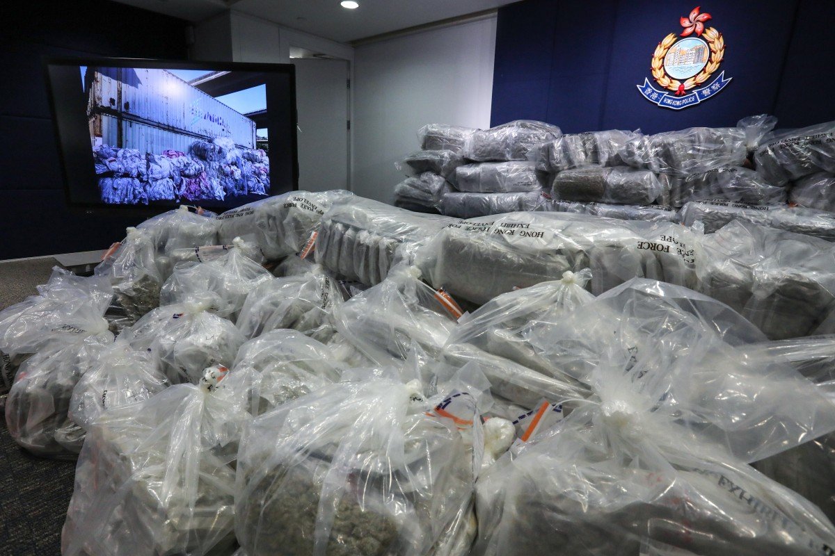 Police reach new heights with biggest cannabis bust in Hong Kong history