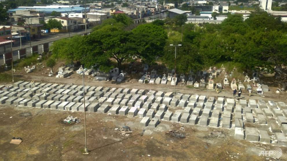Virus hit 'like a bomb' as toll rises in Ecuador's business capital