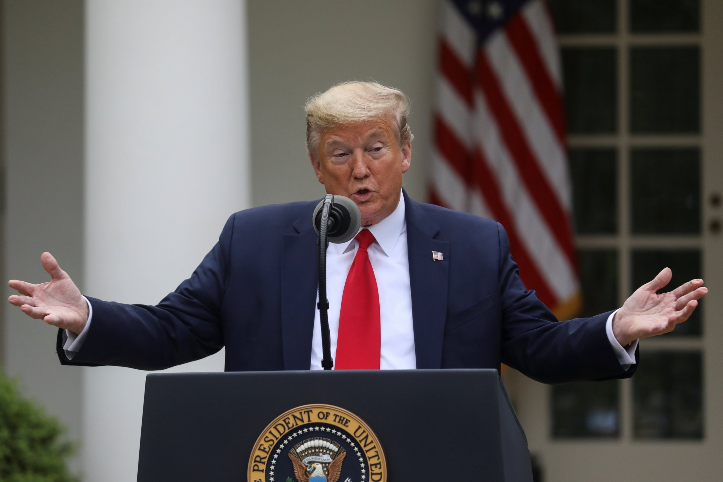 Donald Trump names WWE’s Vince McMahon as adviser to restart US economy