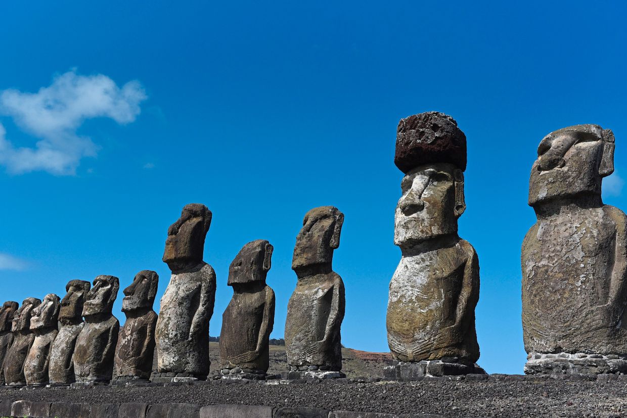 Sacred Moai statue on Easter Island destroyed by pickup truck