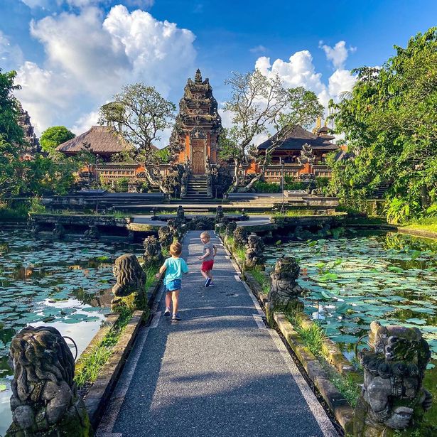 Brit family spending lockdown in Bali with toddlers after buying one way ticket out of UK