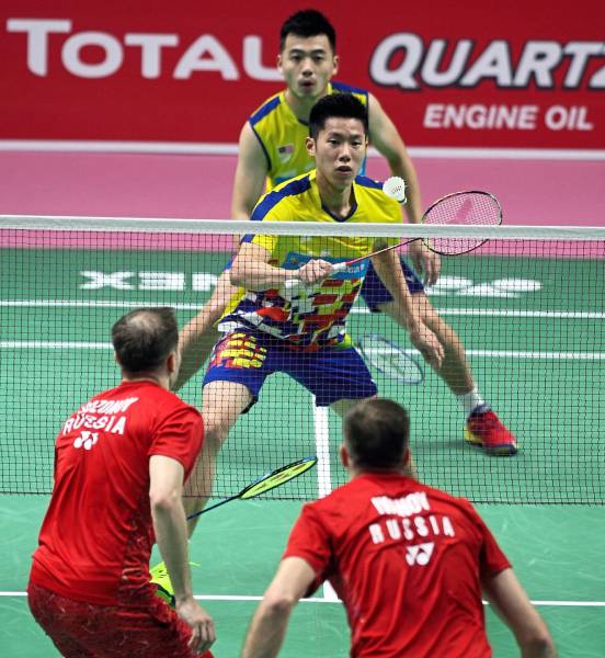 Malaysia's badminton star will rock-a-bye baby!