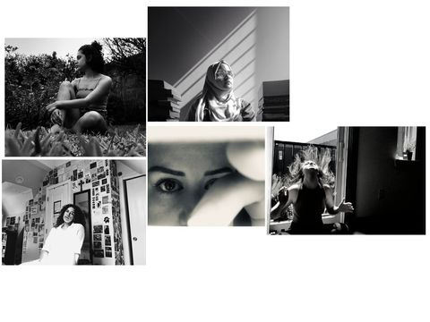 The Hauntingly Beautiful Self-Portraits of 'Girls of Isolation'