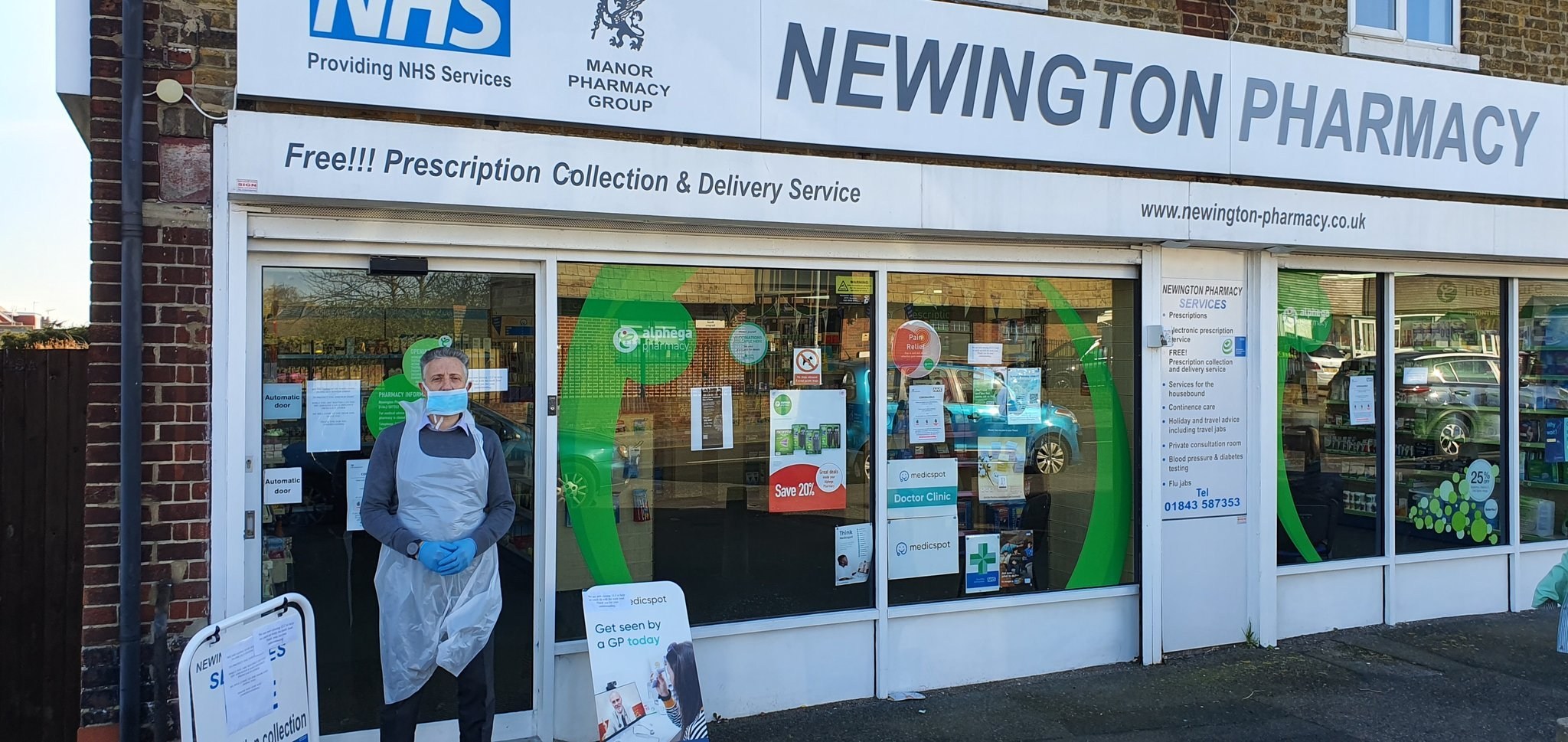 Pharmacists abused and coughed at without PPE as they try to help