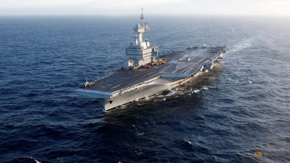 COVID-19 spreads on French aircraft carrier, hundreds infected