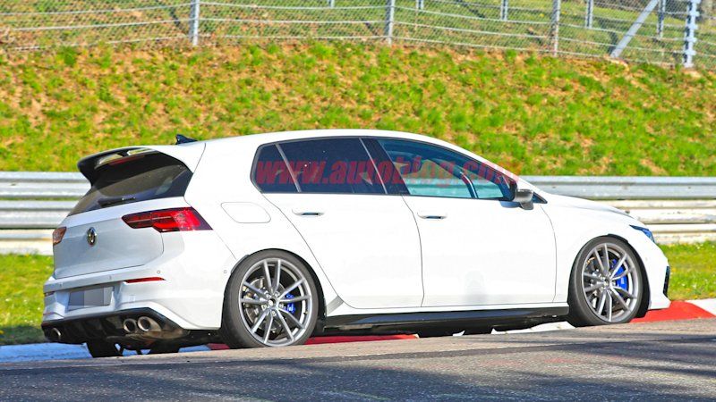 R-mageddon: VW hits the Nurburgring in undisguised Golf R, Tiguan R and Arteon R