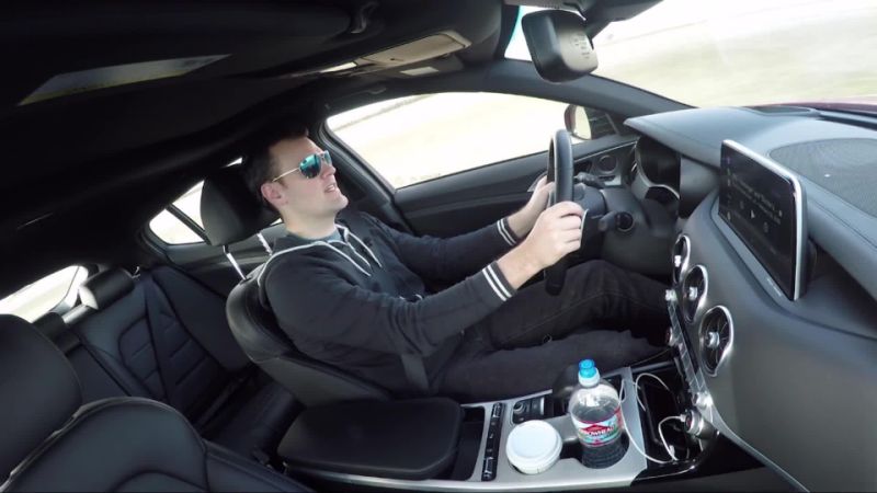 Kia design boss hints at an electric version of the Stinger