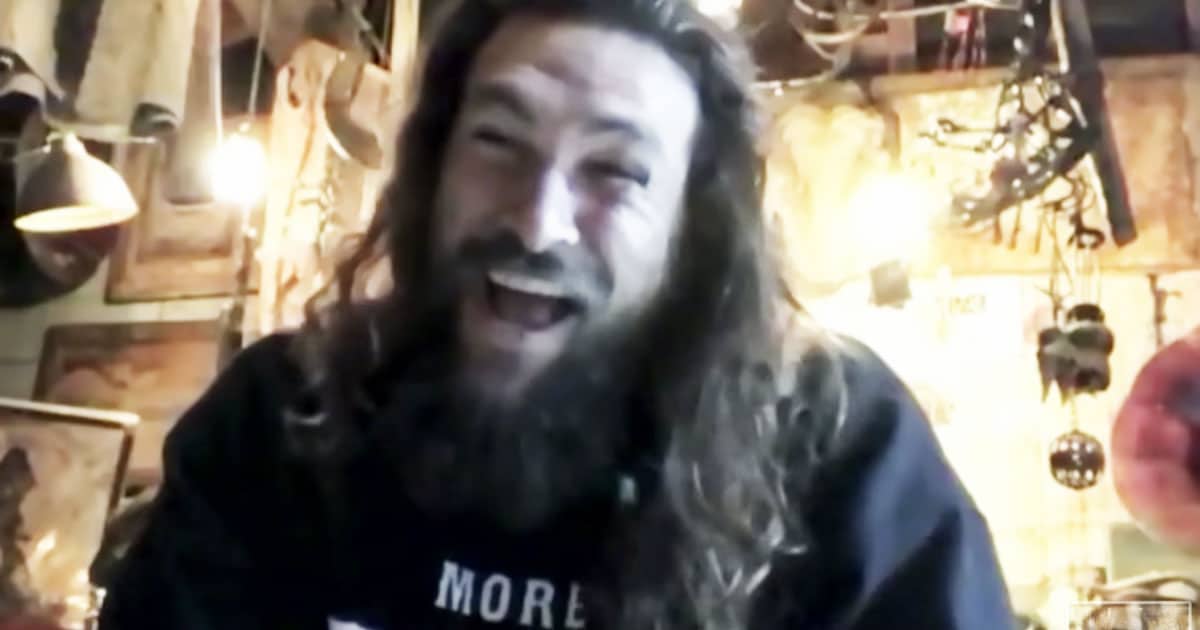 Jason Momoa Says He’s ‘The P.E. Teacher’ While Homeschooling His Kids