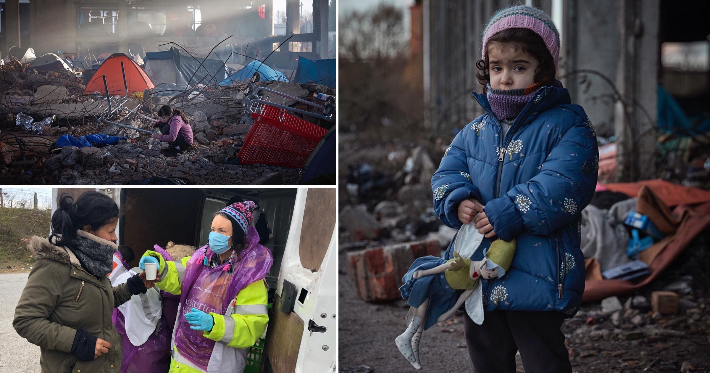 Fears refugees will die in ‘filthy’ camps as food supplies collapse