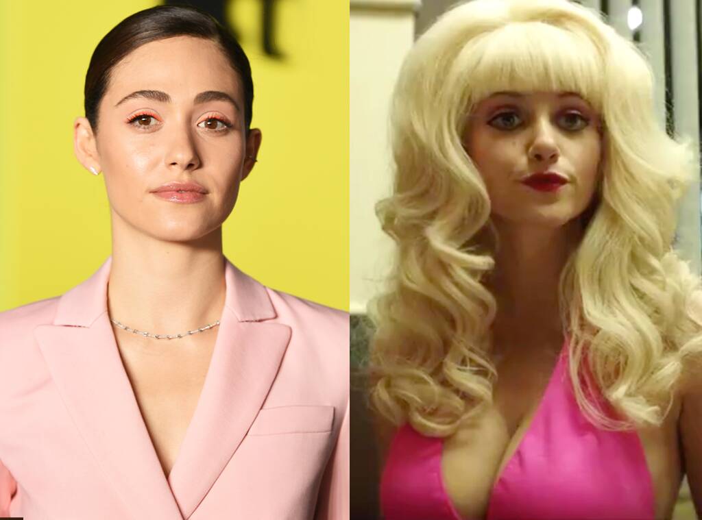 See Emmy Rossum's Jaw-Dropping Transformation in First Angelyne Trailer