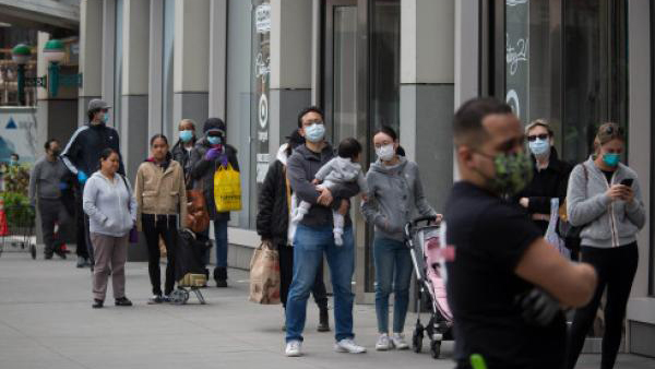 美国新冠肺炎确诊病例超65万例 死亡超3万例