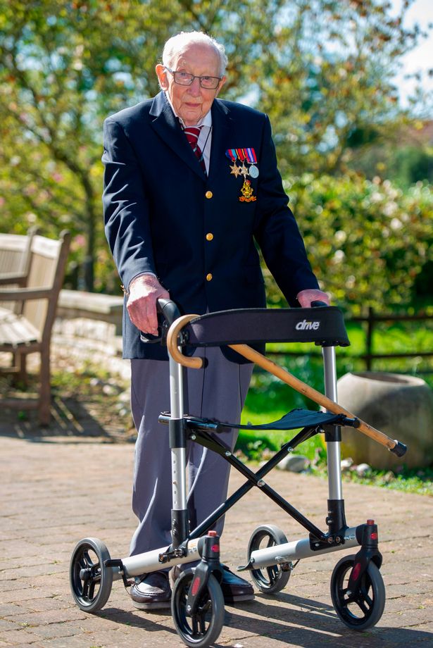 Petition for Captain Tom Moore to be knighted goes viral - here's how you can sign