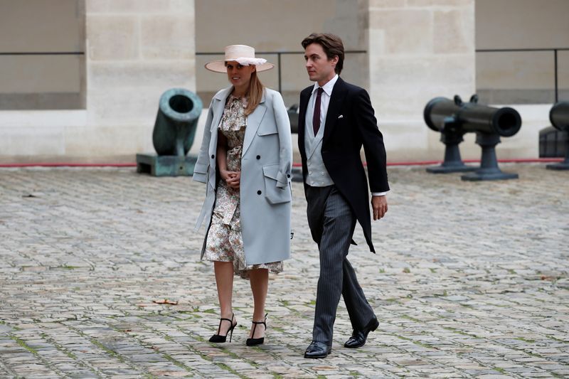 Britain's princess beatrice cancels wedding amid coronavirus -media reports