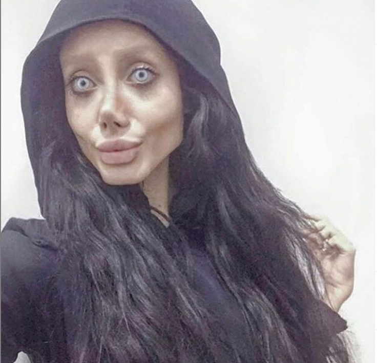 Zombie 'Angelina Jolie' lookalike in Iran contracts coronavirus in prison