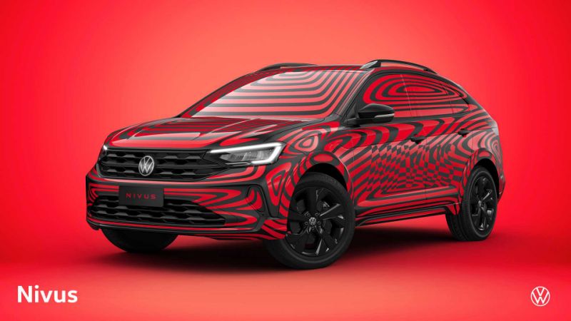 Camo’d VW Nivus crossover 'coupe' revealed for Brazil