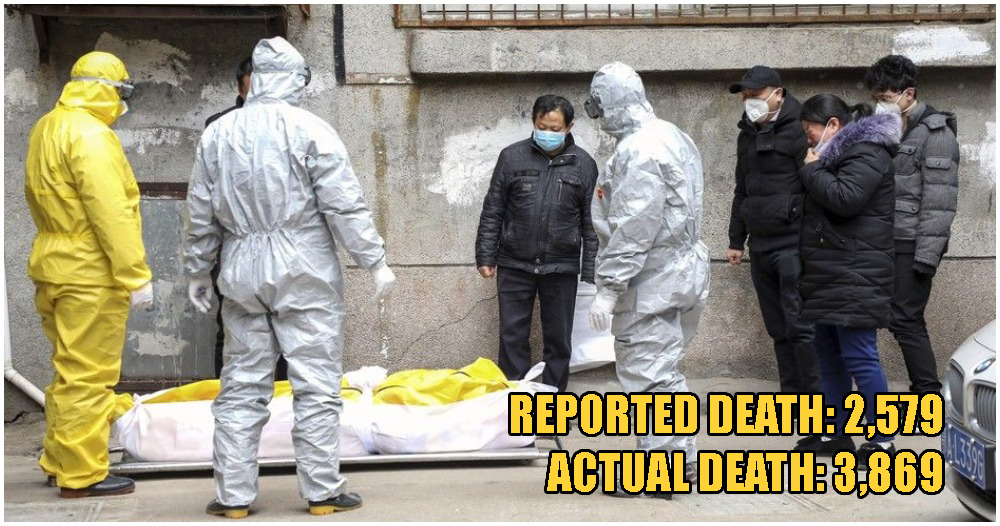 China Admits Their Mistakes In Wuhan Covid-19 Death Toll, Real Number Is 50% More