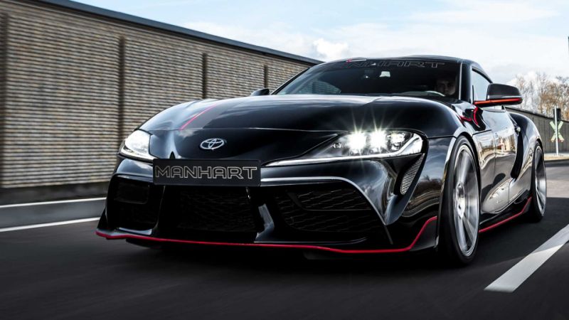 2020 Toyota Supra gets massive power bump from Manhart