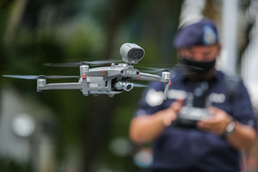 Police: Public prohibited from flying drones during MCO
