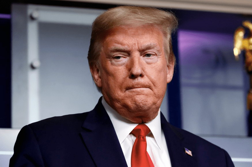 Donald Trump rants about anti-gun laws at coronavirus press conference