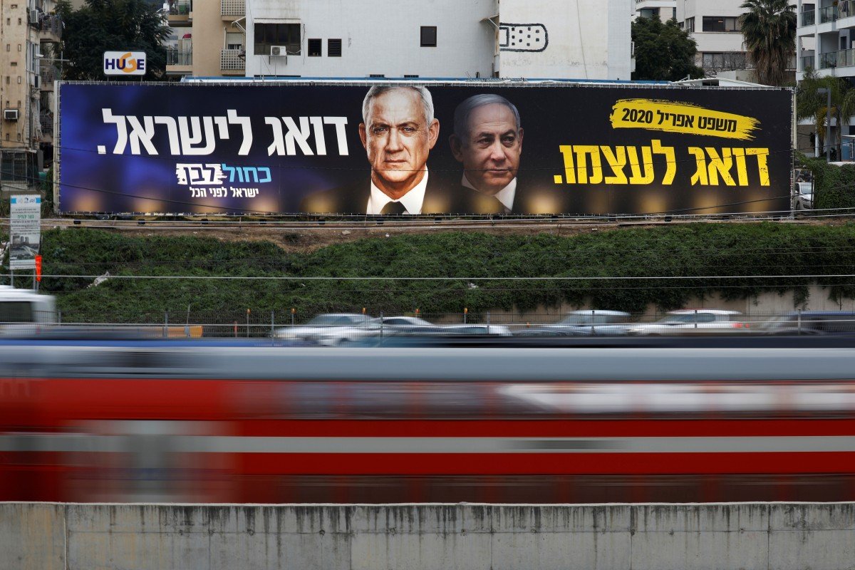 Coronavirus pandemic pushes Israel’s Benjamin Netanyahu and Benny Gantz to sign unity government deal