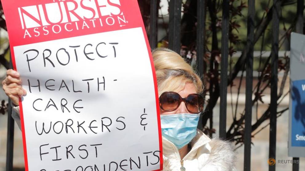 New York nurses sue state, hospitals over 'inadequate' COVID-19 protection