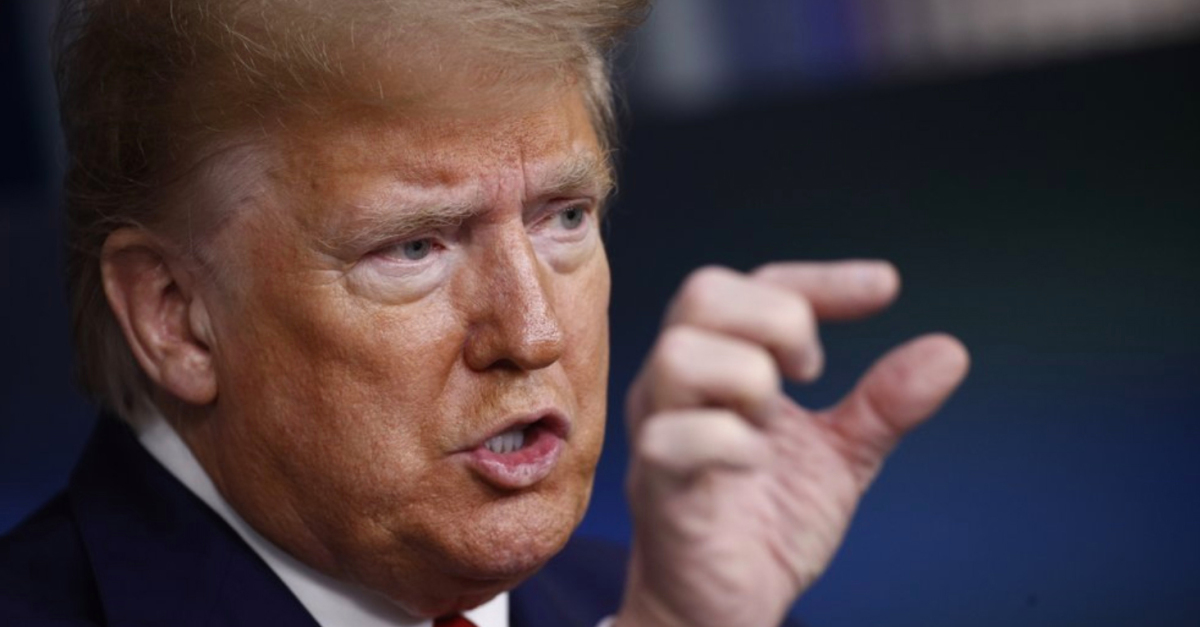 Trump falsely claims governors aren’t using available coronavirus testing