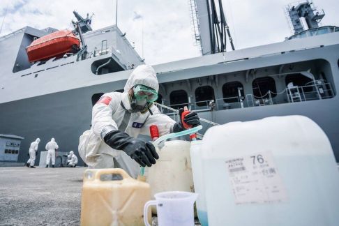 Taiwan navy under fire for letting sailors infected with coronavirus into community