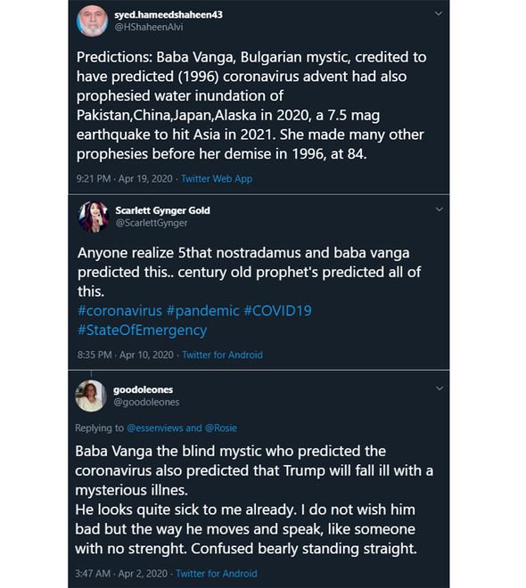 Baba Vanga 2020: Did the 'Balkan Nostradamus' predict coronavirus and COVID-19?