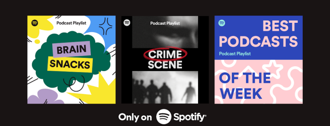 Spotify launches a set of editorially curated podcast playlists
