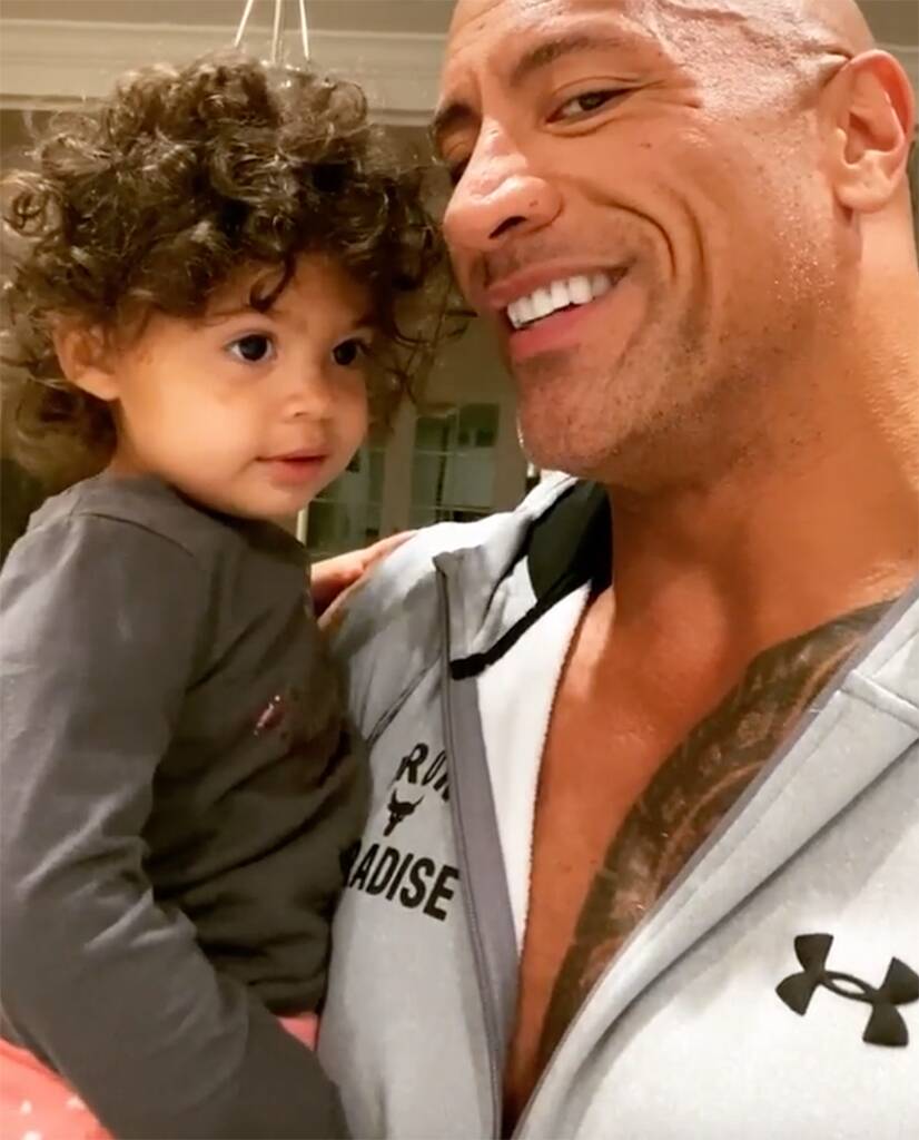 Dwayne Johnson S Birthday Tribute To 2 Year Old Daughter Tiana Will Warm Your Heart Nestia