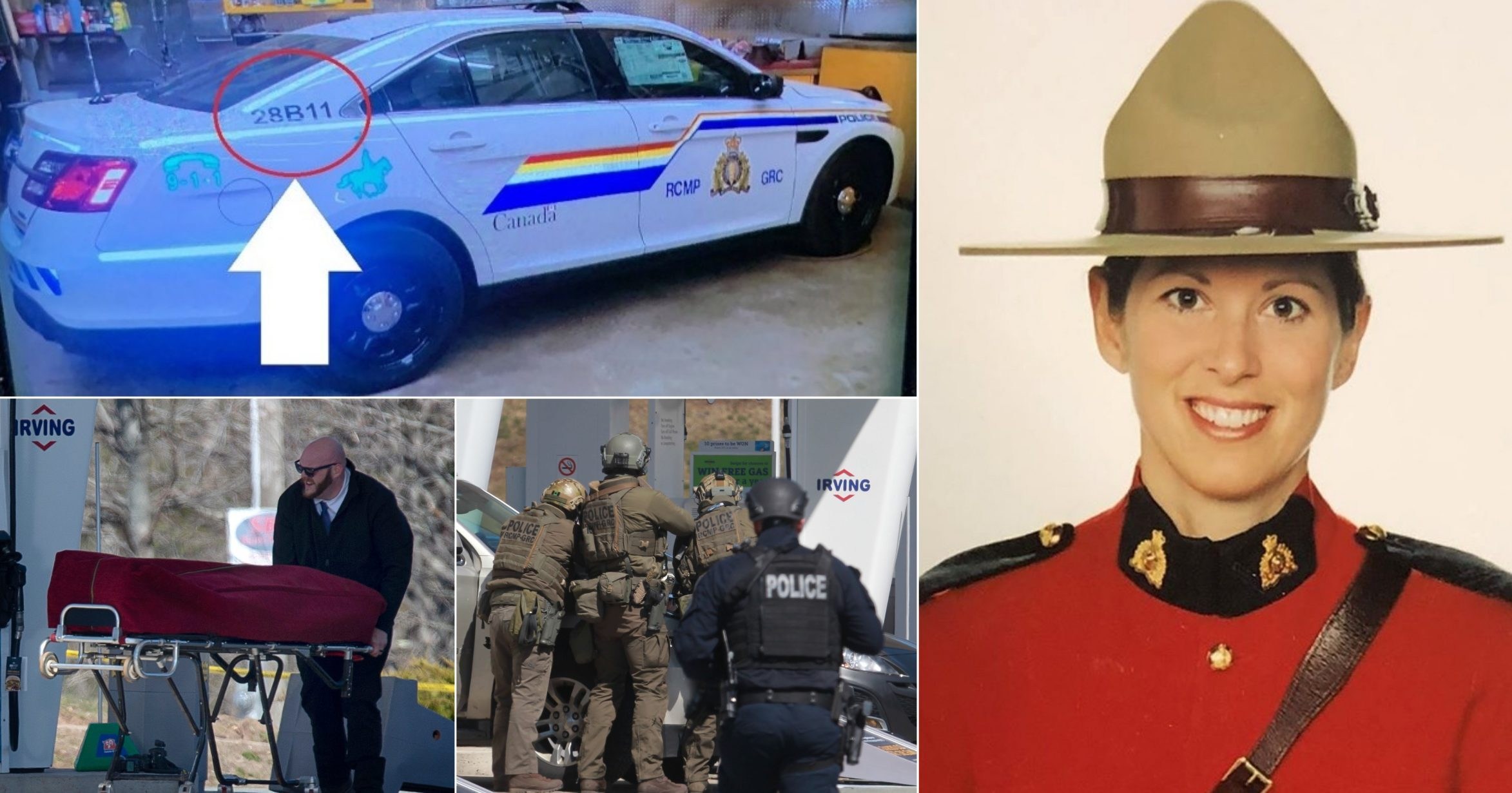 Pictured: Mountie shot dead by man in fake police car who killed at least 16 people in Canada