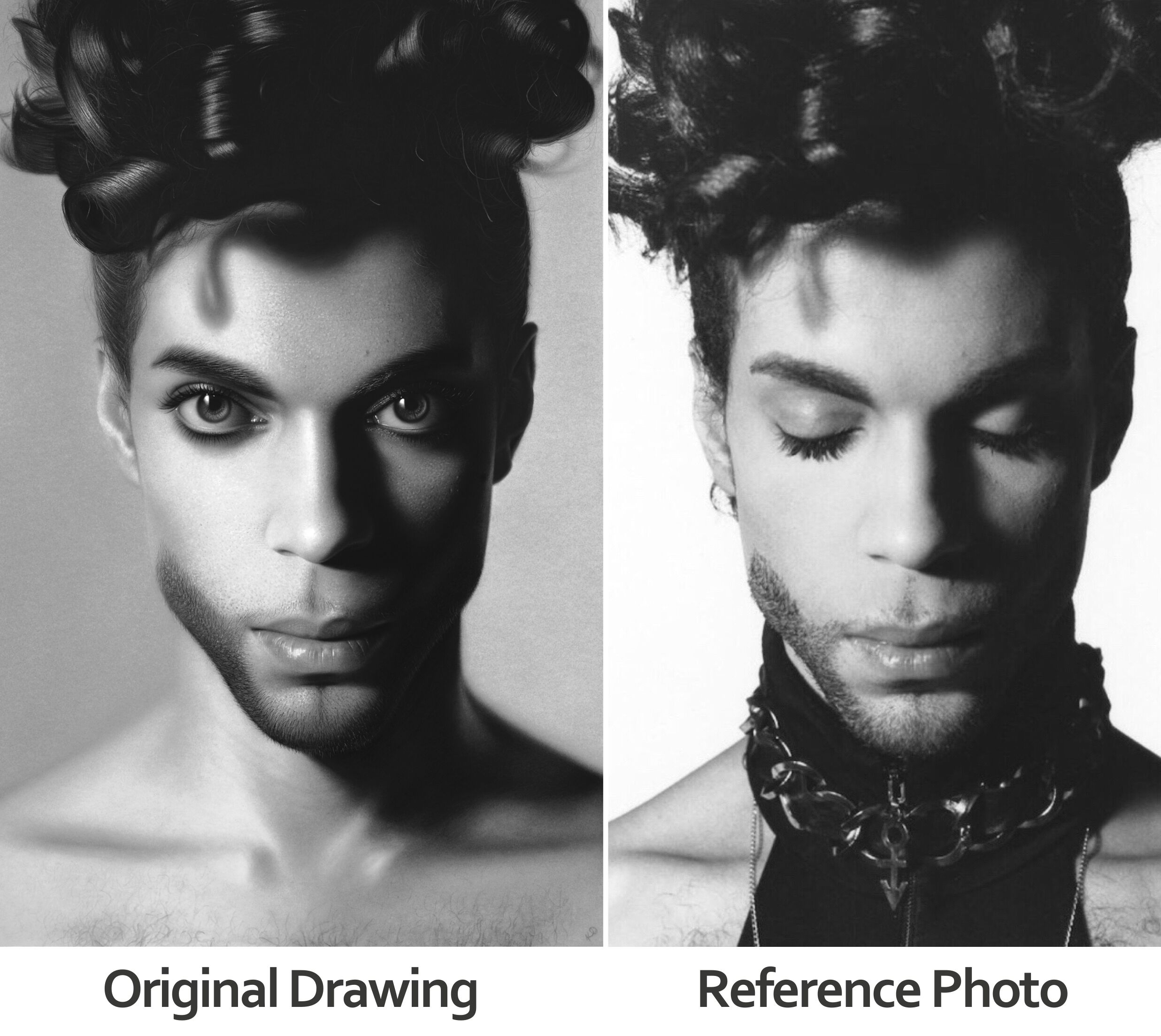 North London Pencil Artist Kelvin Okafor Pays Tribute To Prince