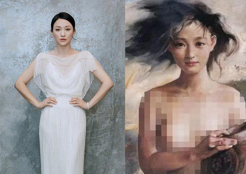 Was Zhou Xun a nude model back in the day?