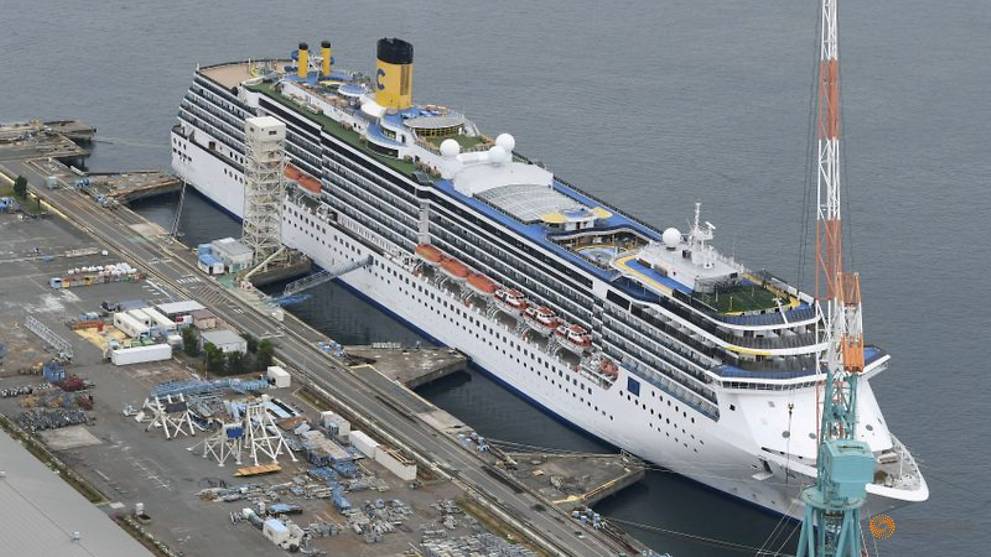 Japan reports 14 more COVID-19 cases on Italian cruise ship Costa Atlantica, taking total to 48