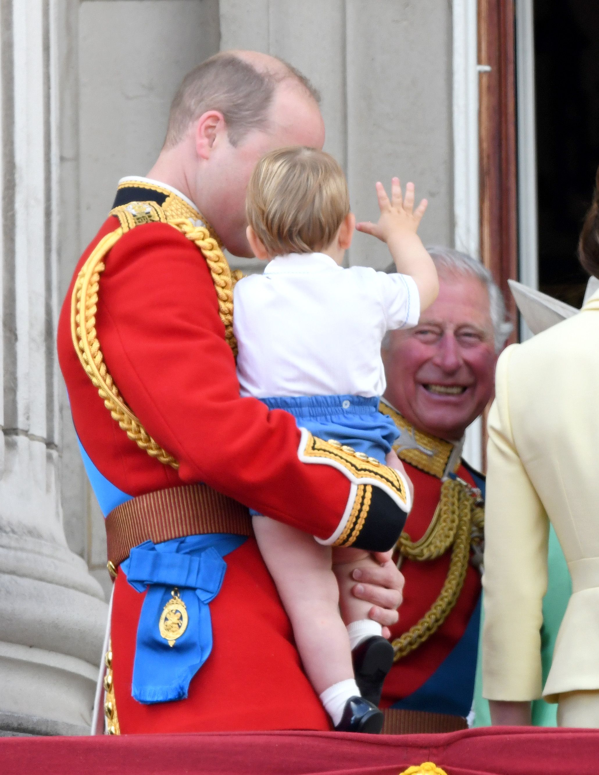 Prince Charles shares previously unseen photograph with his grandson for Prince Louis's second birthday