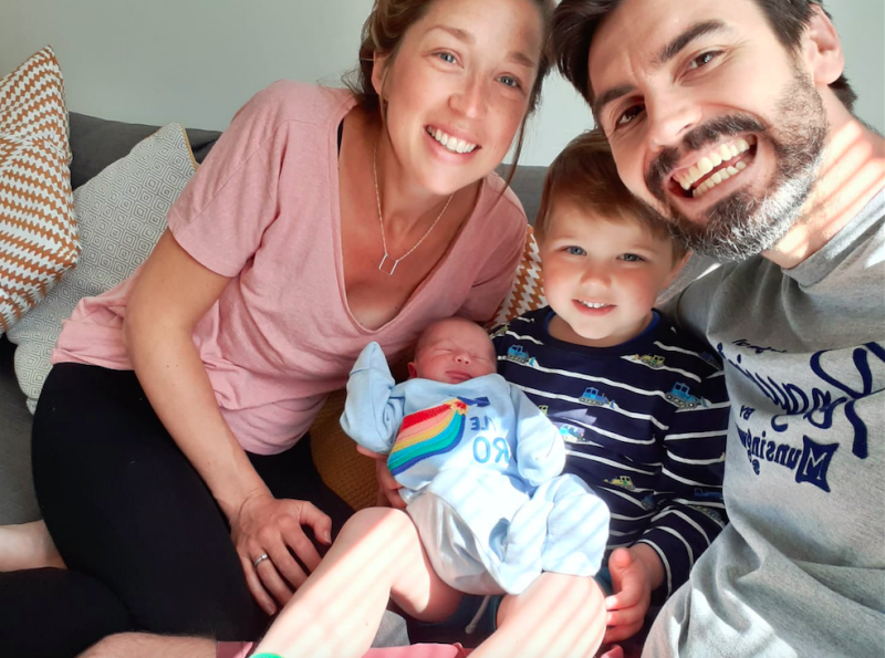 Teacher gives birth in supermarket car park after ambulance crew thought plea for help was wave of thanks for the NHS