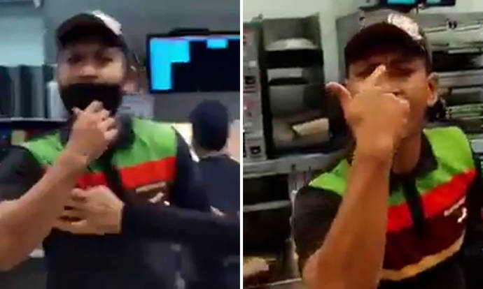 Burger King employee fined $300 for removing mask during dispute with GrabFood deliveryman at AMK Hub