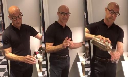 Why is Stanley Tucci making a negroni so hot? I decided to investigate