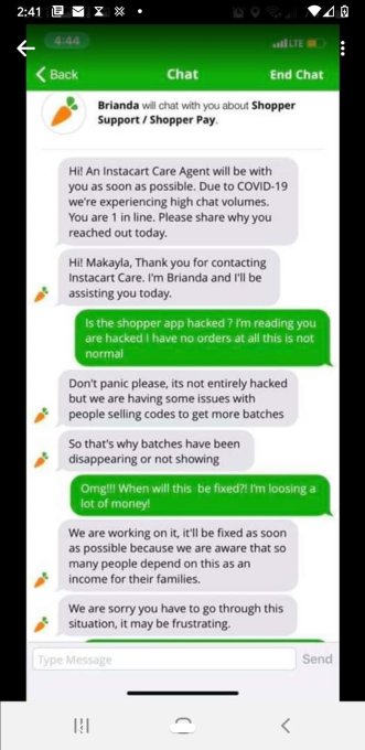 Instacart has a problem with third-party apps letting shoppers pay for early access to orders