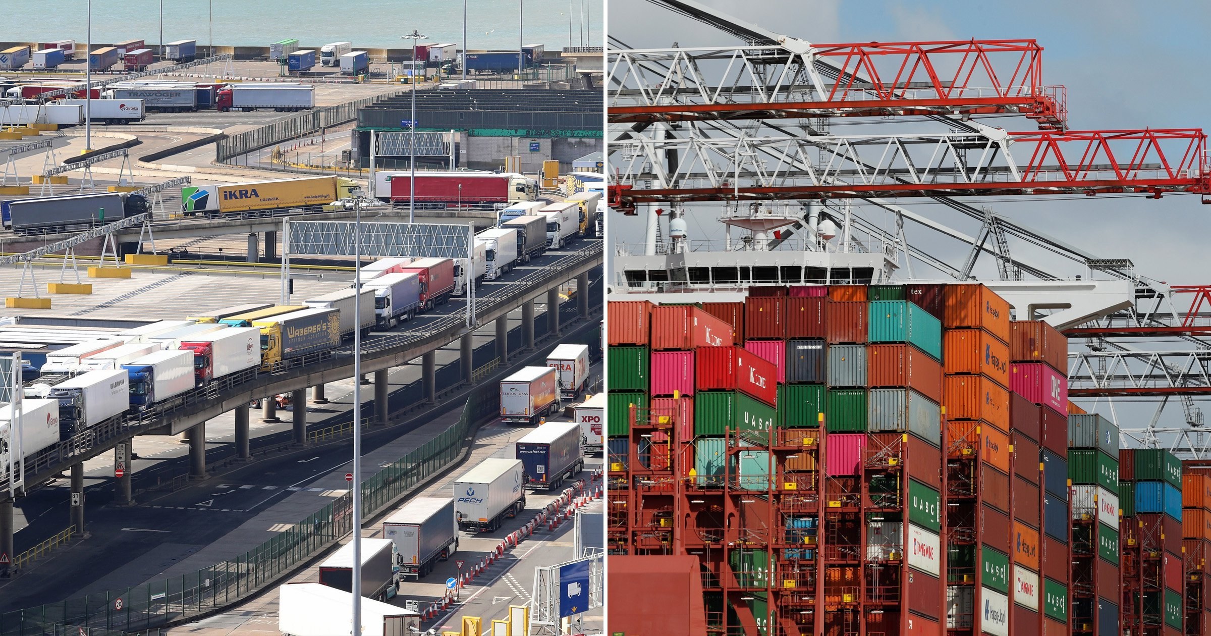 Deal struck with EU countries to keep vital supplies flowing into UK